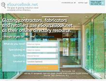 Tablet Screenshot of esourcebook.net